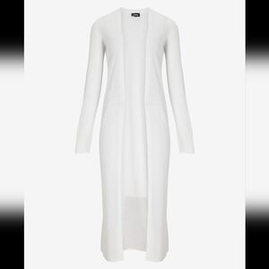 Express Long Open Stitch Duster Cardigan
